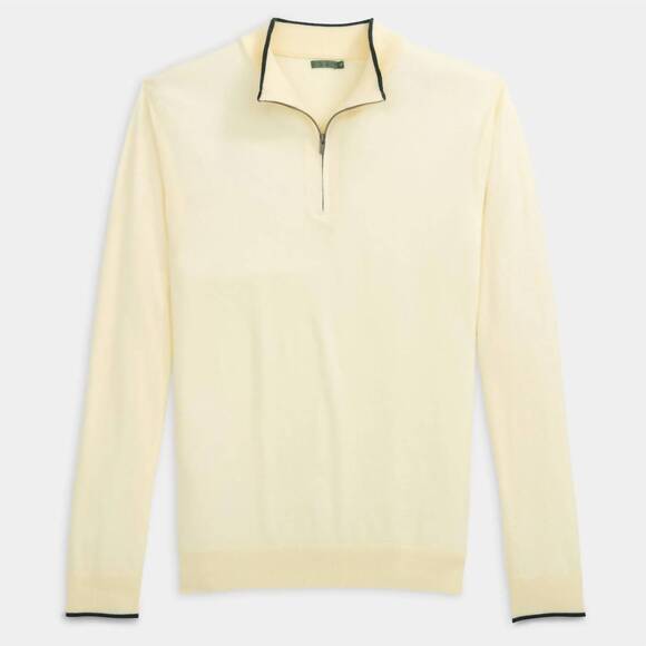 NEW GENTEAL men's mattson quarter zip top in maple